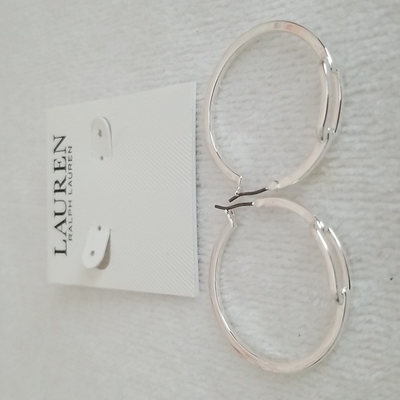 New Ralph Lauren Hoop Earrings - Picture 6 of 9